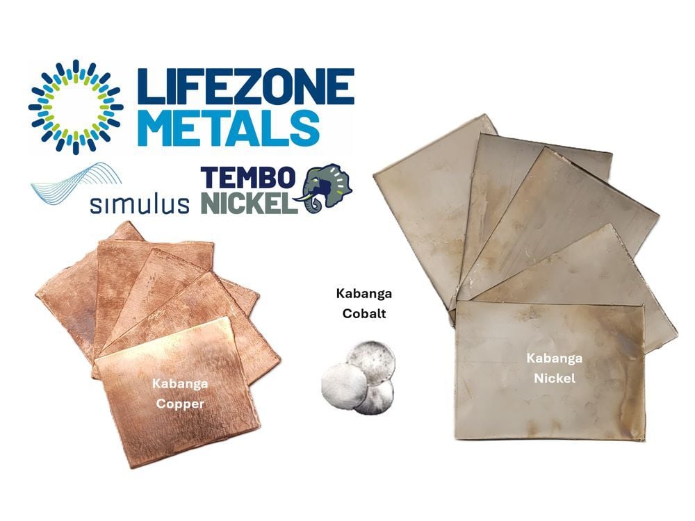 Lifezone Metals Produces First-Ever Nickel, Copper and Cobalt from Kabanga Nickel Project