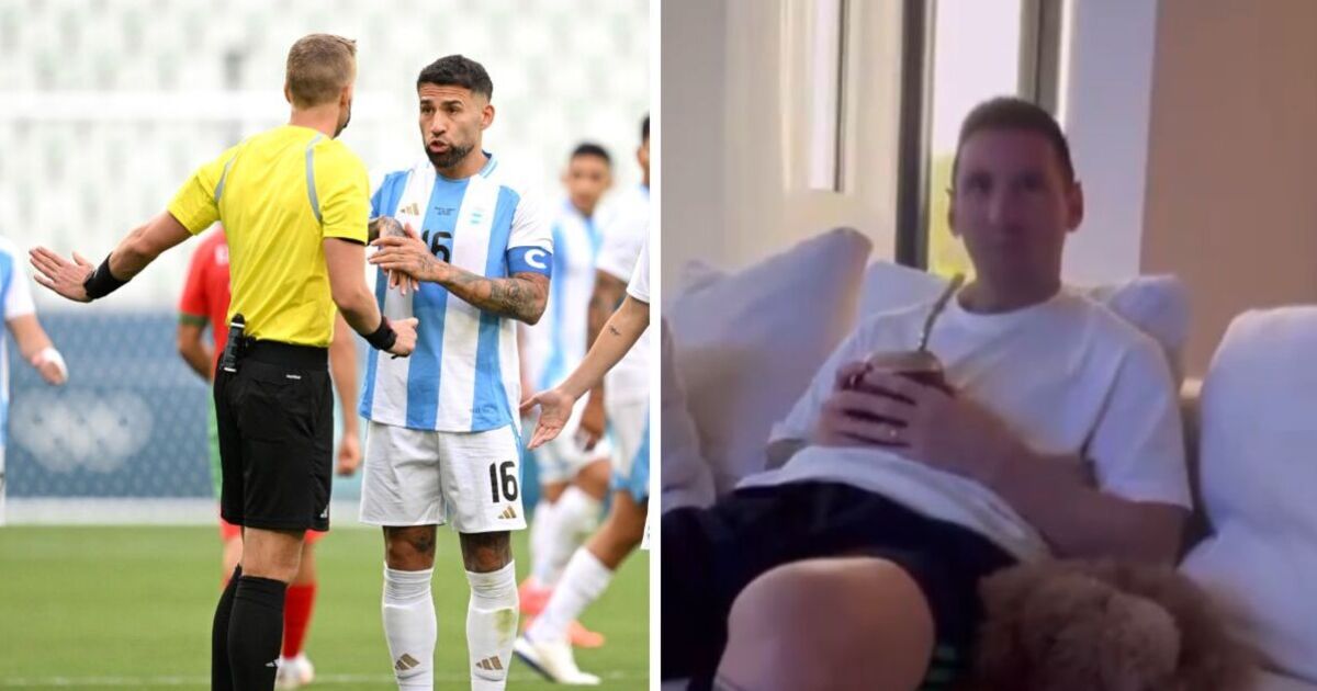 Lionel Messi snaps after Argentina VAR chaos at Olympics with furious social media post