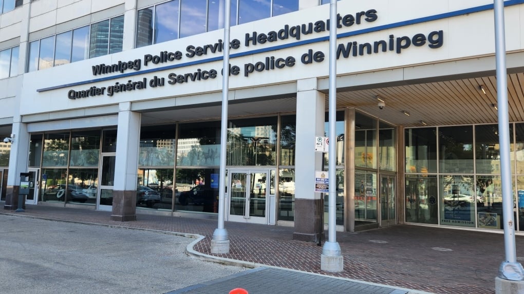 Man arrested, charged after revving engine outside Winnipeg police HQ
