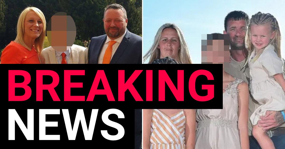 Man arrested over crash that killed family and couple on motorbike