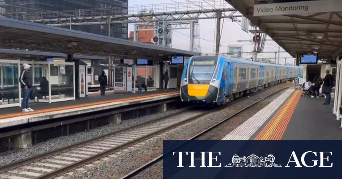 Man charged over Melbourne railway station incident