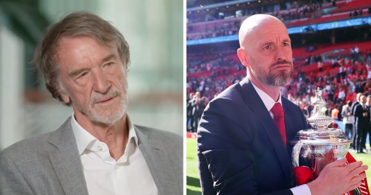 Man Utd 'set surprising target' as Jim Ratcliffe informs Erik ten Hag how to avoid sack