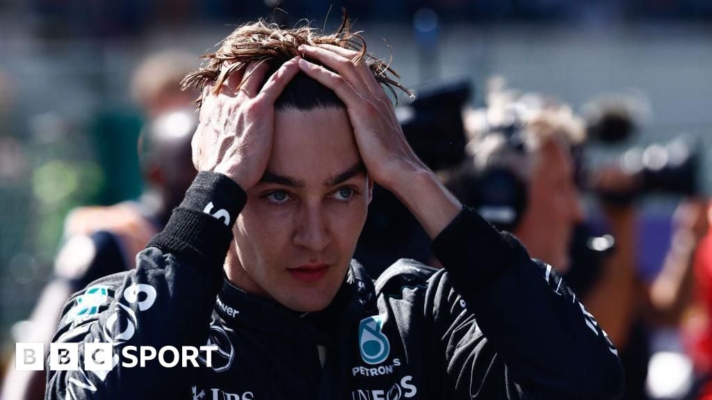 Mercedes explain Russell's Belgium GP disqualification