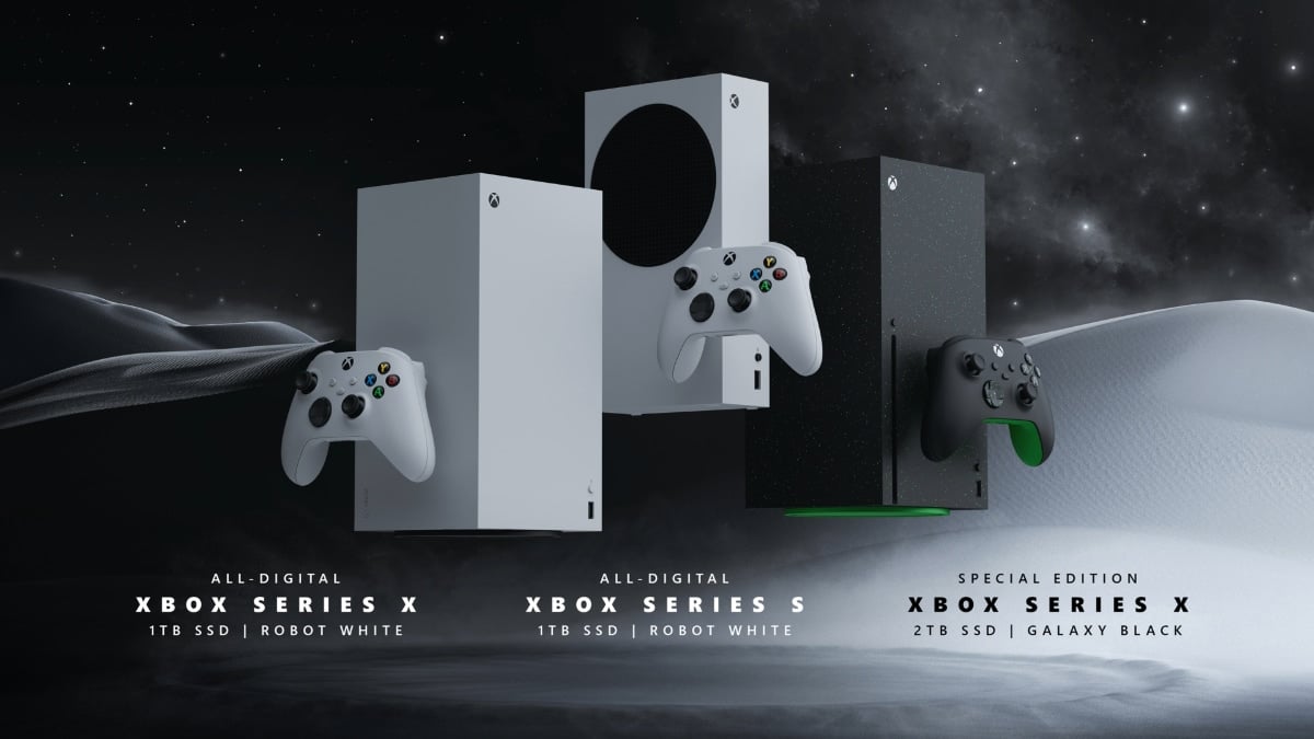 Microsoft Announces 3 New Xbox Series S/X Console Variants, All-Digital Xbox Series X Coming This Year