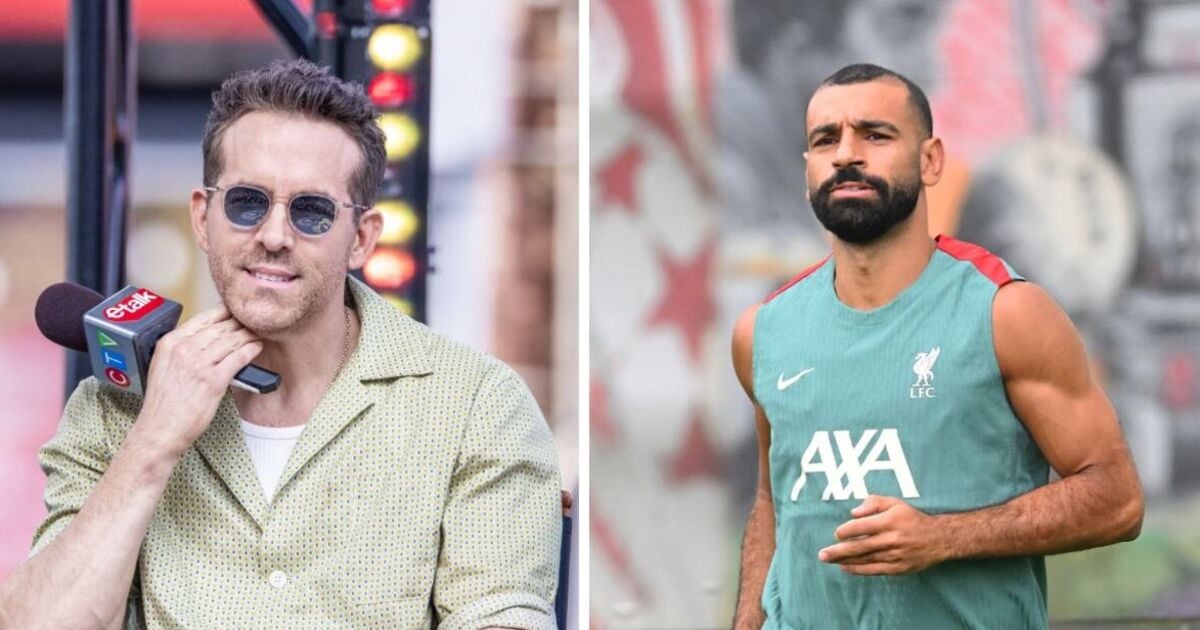 Mohamed Salah sent Wrexham transfer plea by Ryan Reynolds amid Liverpool uncertainty