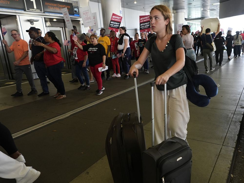 More than 3 million pass through US airport security in a day for the first time as travel surges