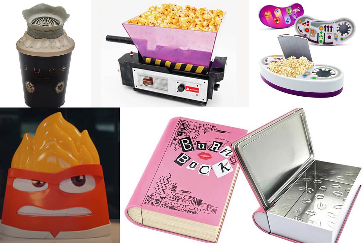 Movie Popcorn Bucket Mania: 2024's Wildest Designs 