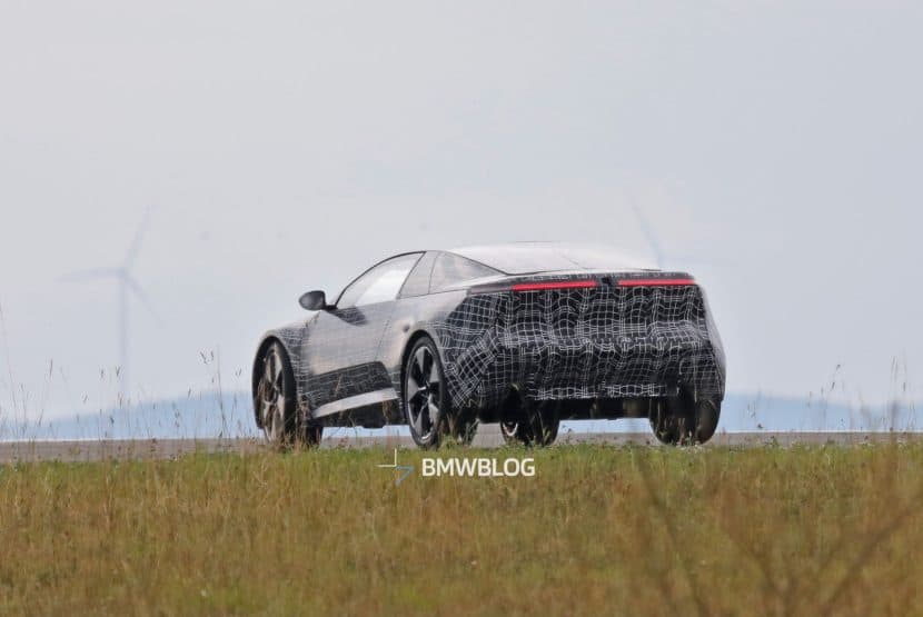 Mysterious BMW Electric Coupe Spied With Neue Klasse Design