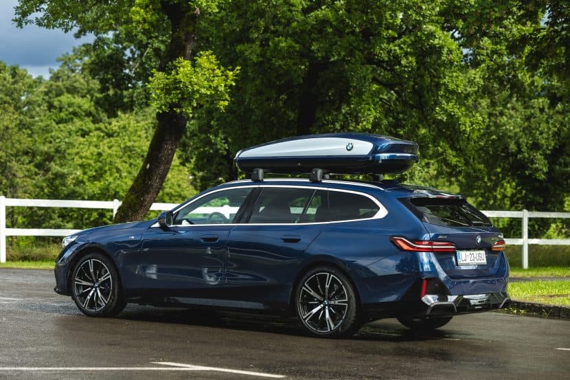New BMW 5 Series Touring Gets A Matching Roof Box