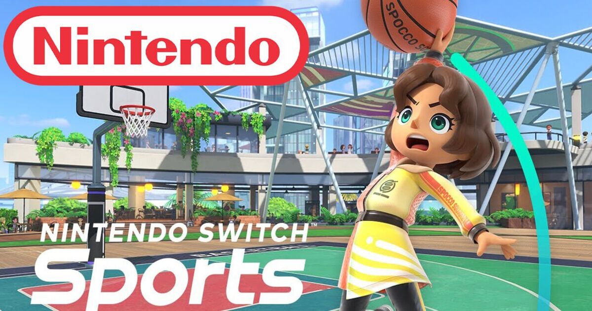 Nintendo Switch Sports free Basketball update release date, launch time and gameplay