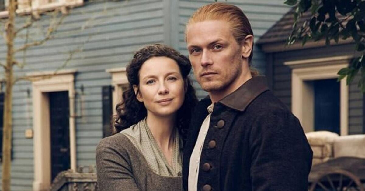 Outlander actress lifts lid on 'naughty' Sam Heughan in behind-scenes insight 