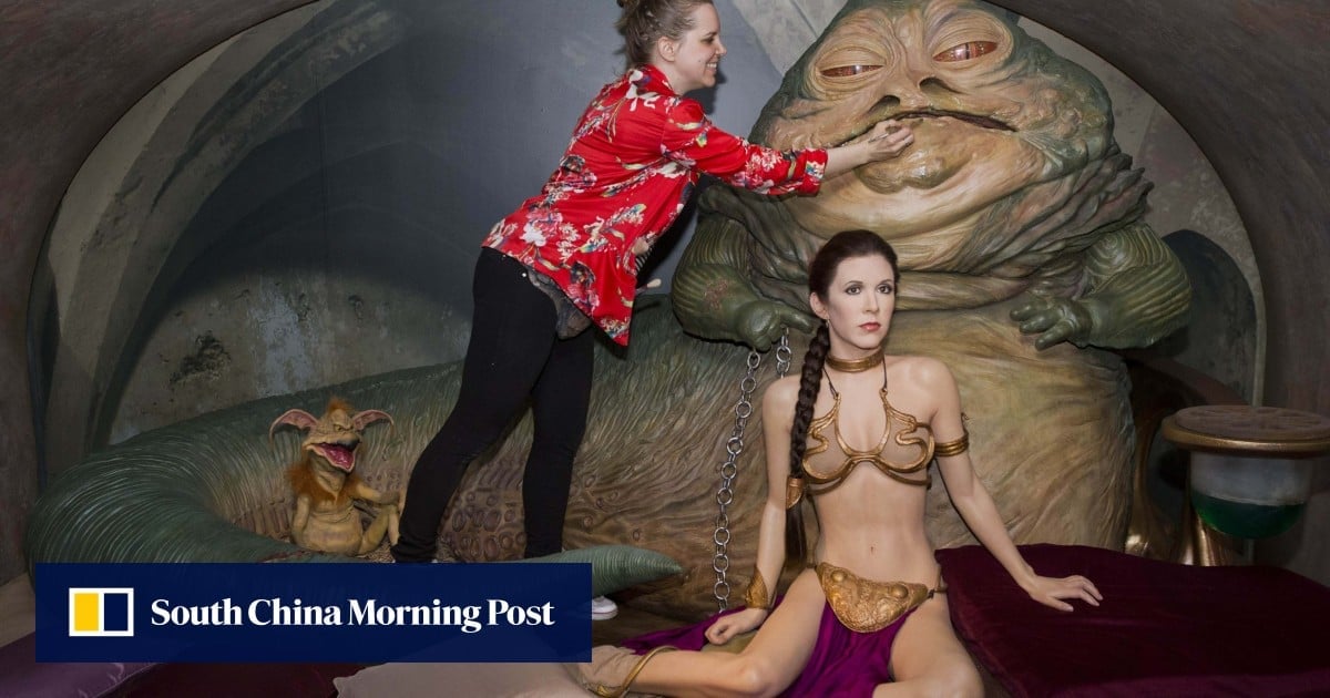 Princess Leia gold bikini costume from set of Star Wars sells at auction for US$175,000