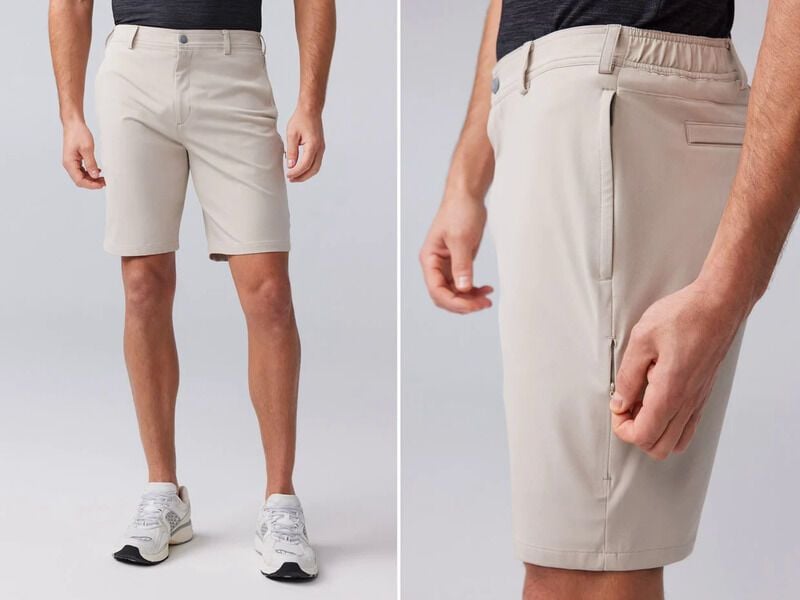 Proprietary Four-Way Stretch Shorts - The Mack Weldon Radius Flex Shorts Have a Hidden Pocket (TrendHunter.com)
