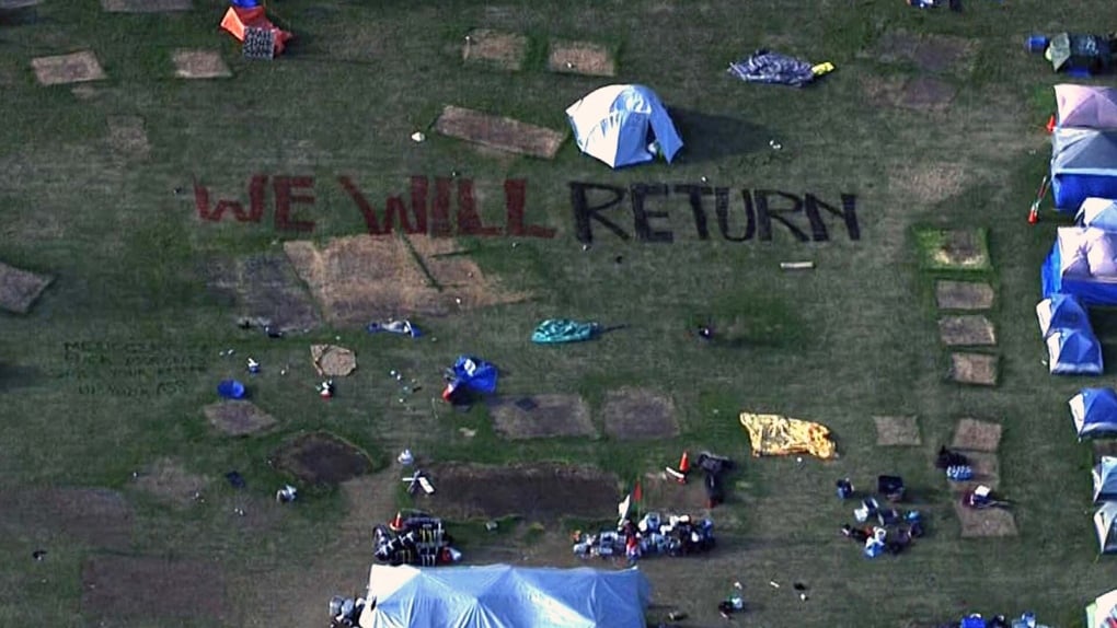Protesters clear UofT encampment ahead of 6 p.m. deadline: 'We are leaving on our terms'