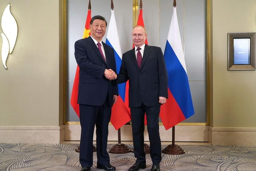 Putin meets Xi for second time since May as leaders hail ties