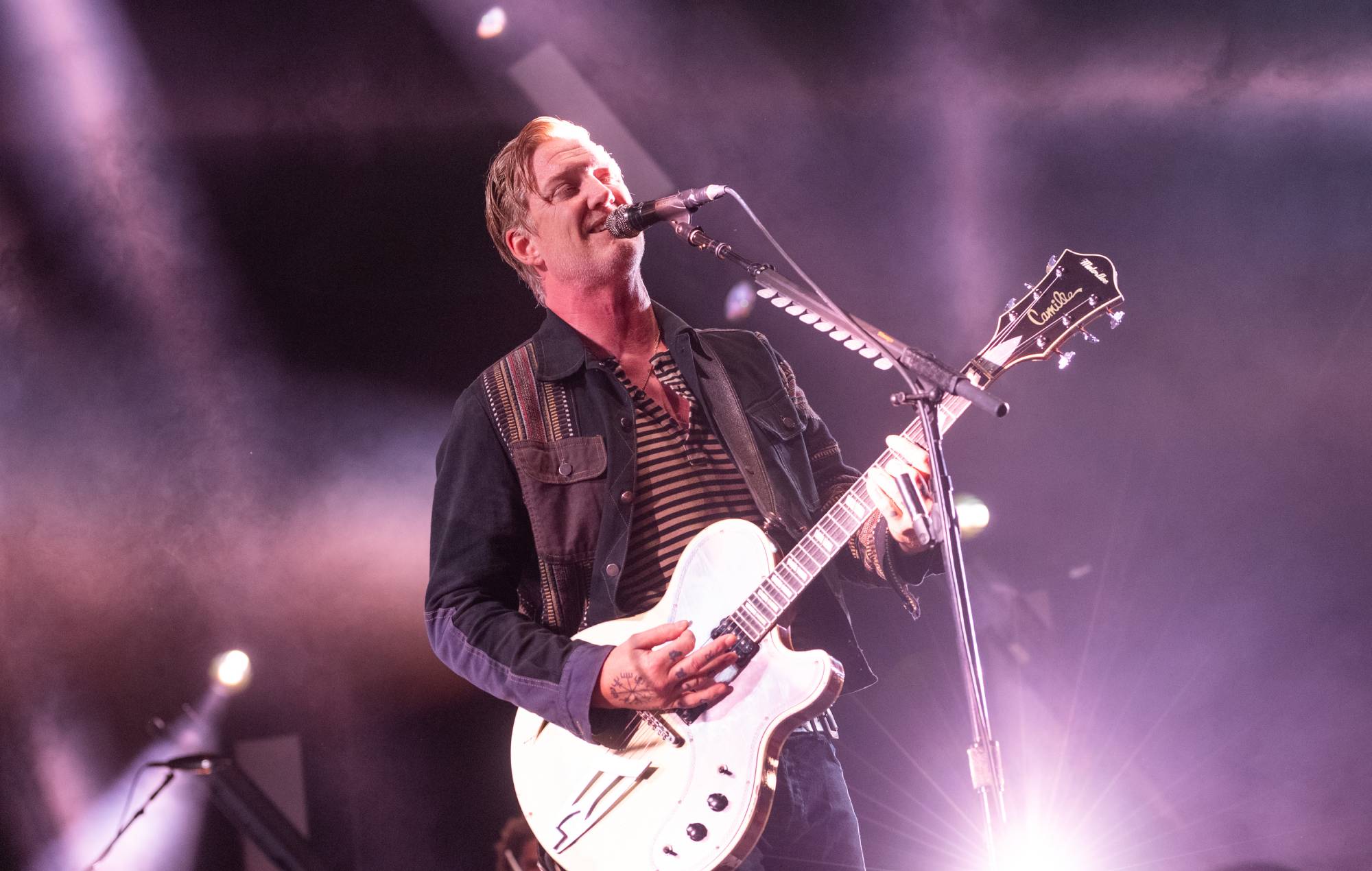 Queens Of The Stone Age share wild wall of death footage from Hellfest 2024 set