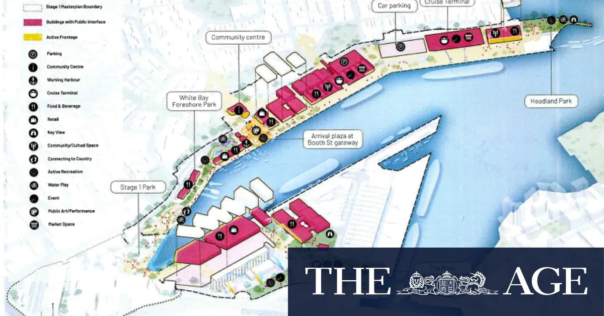 Revealed: Huge plan for new offices and parks at Glebe Island - but no homes