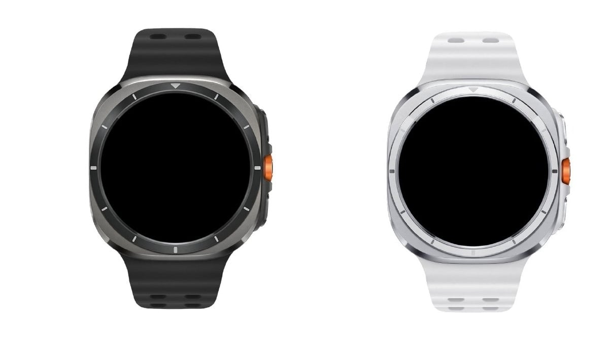 Samsung Galaxy Watch Ultra Design Leaked in New Renders; Show Two Colourways, Round Dial