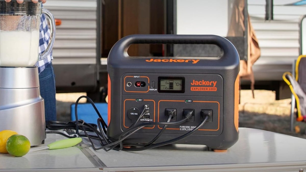 Save a giant $500 on a new Jackery 1000 portable power station with this 4th of July deal for Prime members
