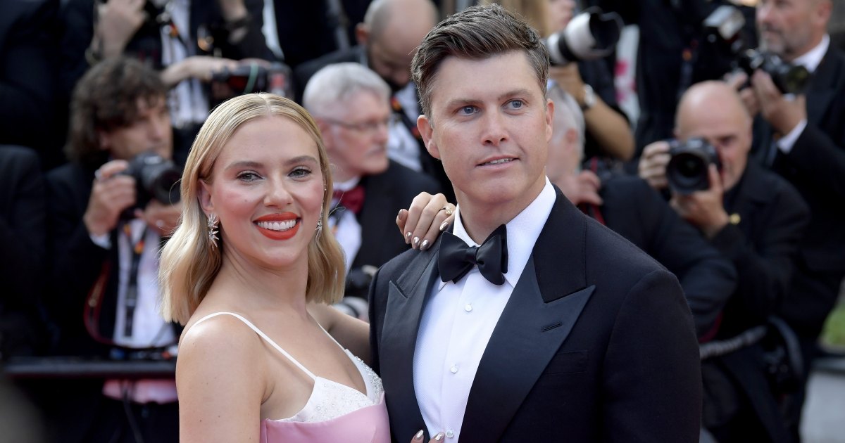 Scarlett Johansson Can't Believe Colin Jost Scored an Olympic Gig in Tahiti