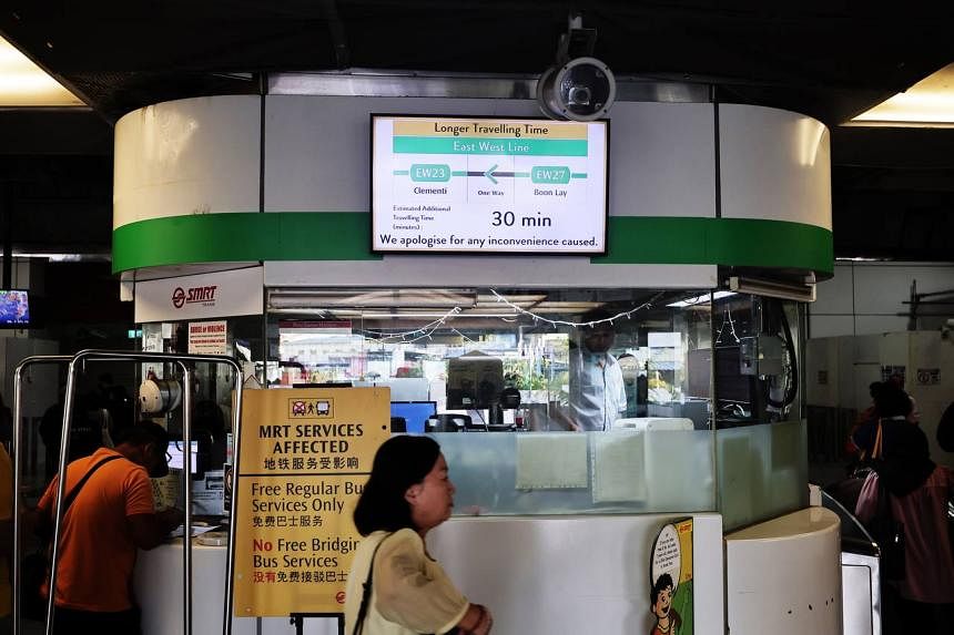 Services along East-West Line resume after delays due to train fault on July 4 morning