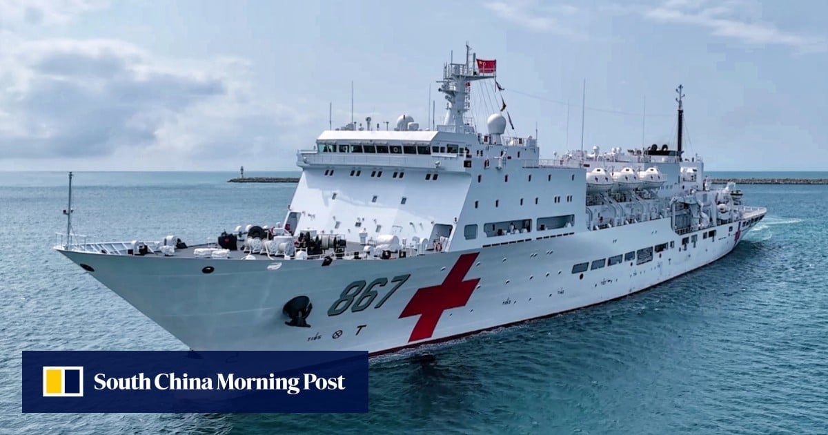 South China Sea: PLA deploys new hospital ship to islands and reefs in contested waters