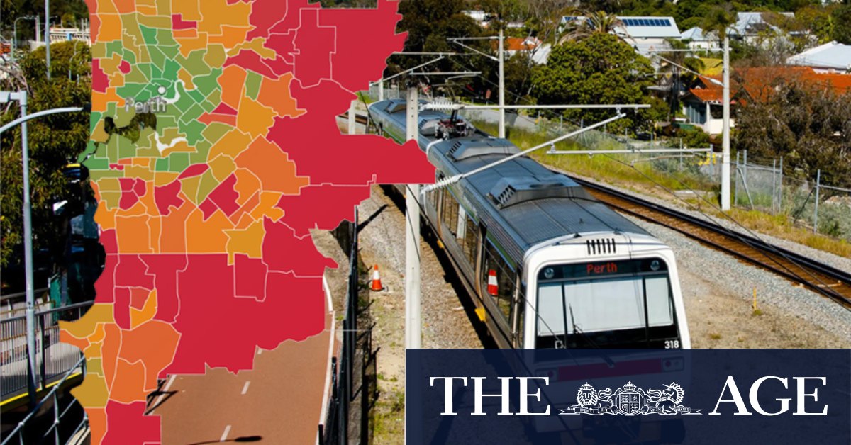 Stuck in traffic: 60 per cent of Perth has no decent public transport