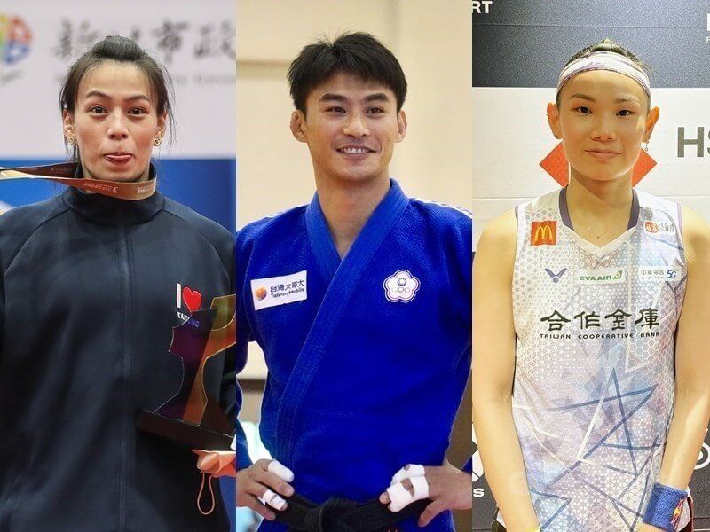 Taiwan Olympic Team departs for 2024 Paris Olympic Games, led by Kuo Hsing-chun, Yang Yung-wei, and Tai Tzu-ying