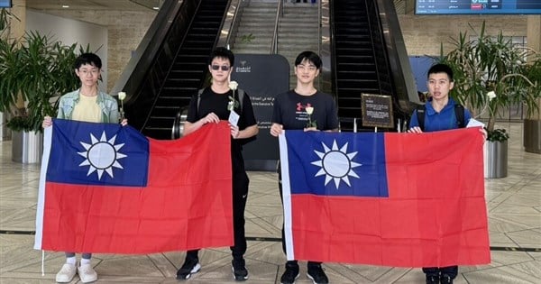 Taiwan wins 2 gold, 2 silver medals at International Chemistry Olympiad