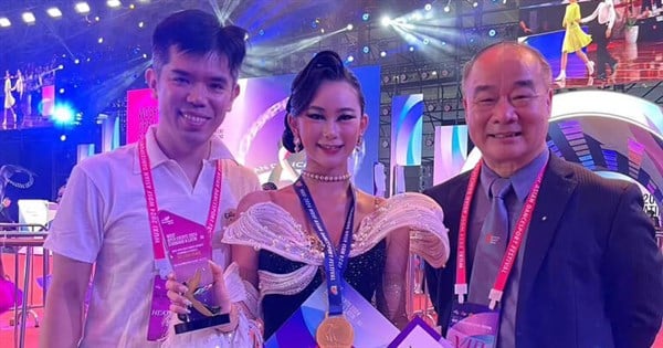 Taiwanese athlete wins first place at Asian DanceSport Festival 2024