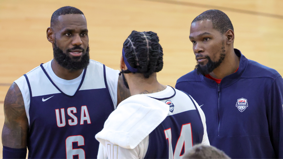  Team USA basketball roster, schedule for 2024 Olympics as LeBron James, Kevin Durant, more eye gold in Paris 