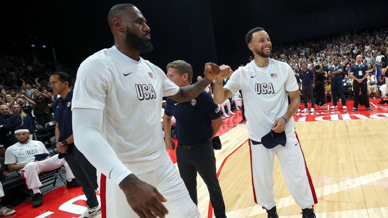 Team USA thriving with Steph-LeBron connection