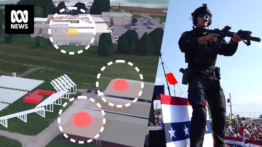This 3D model offers clues into the view the Secret Service had of the Trump shooting suspect
