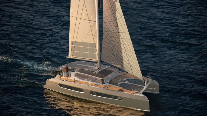 This New 55-Foot Sailing Catamaran Will Be Made From Scrap Metal and Reclaimed Wood