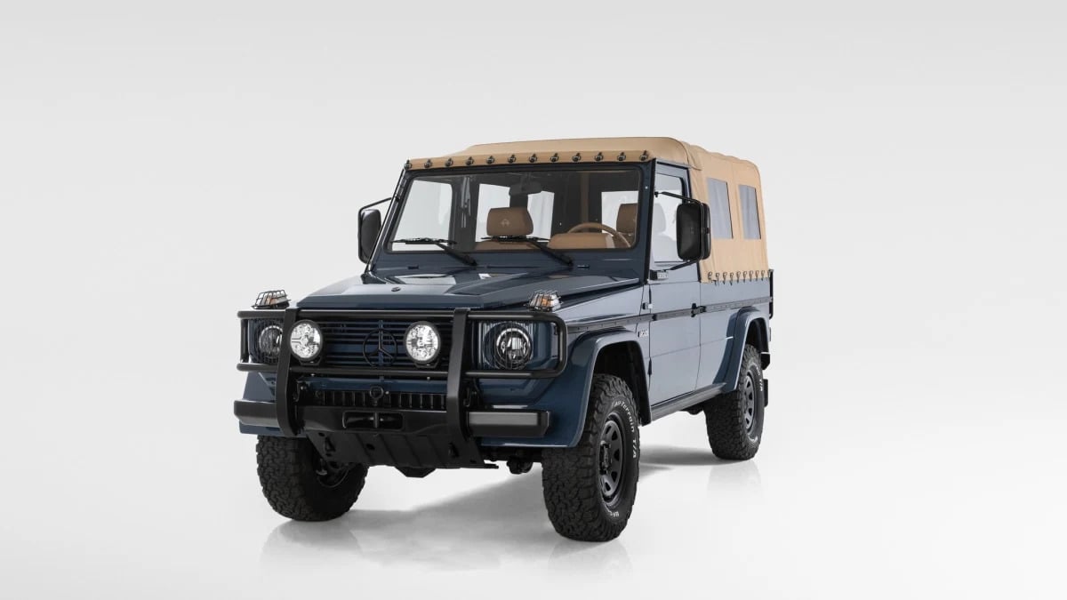 This resto-modded G-Wagon will soon be available as an EV