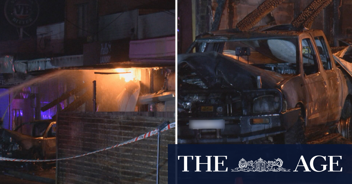 Three businesses destroyed after arson attack in Melbourne