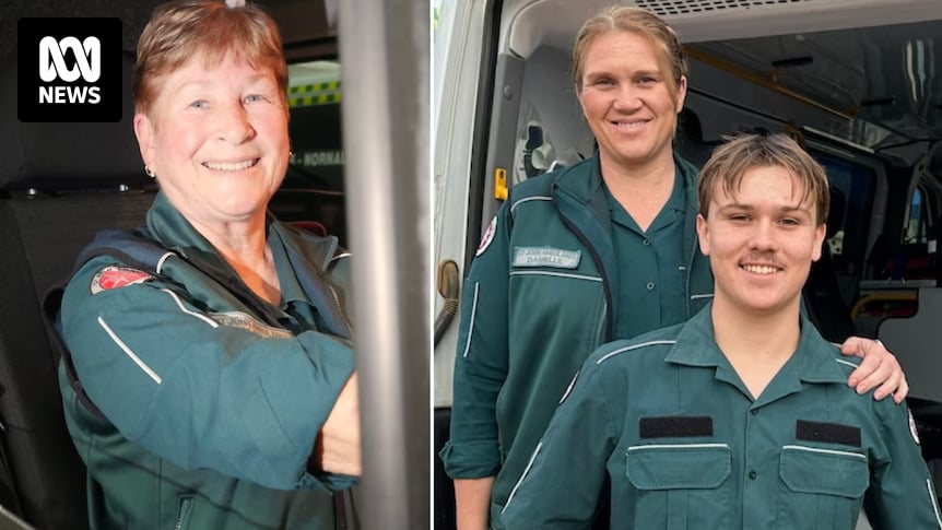 Three generations of Kathy Broadbent's family volunteer for WA country ambulance service as more help needed