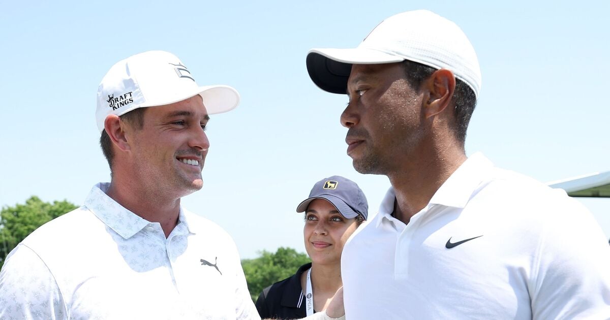 Tiger Woods shows true colours with comment to LIV star Bryson DeChambeau at The Open 