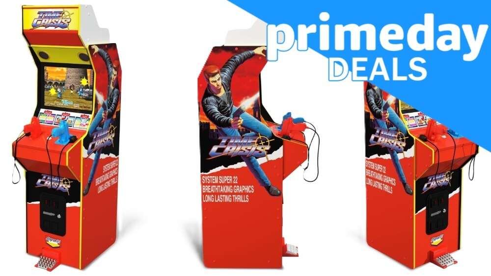 Time Crisis Arcade1Up Cabinet Receives Rare Discount For Prime Day