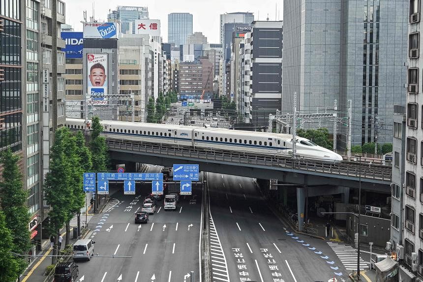 Tokyo-Osaka bullet train services partially suspended due to maintenance train collision