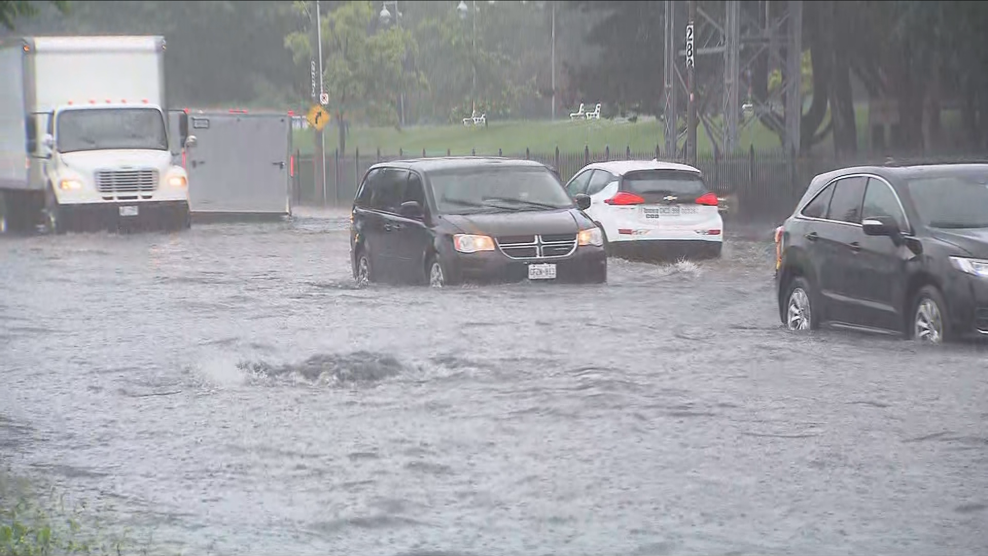 Toronto flooding: Pictures, videos show heavy rainfall today in downtown core