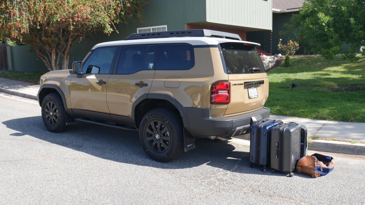 Toyota Land Cruiser Luggage Test: How much fits in the cargo area?