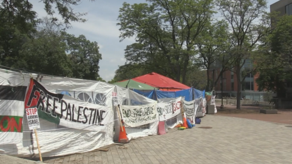 Trespass notice issued to pro-Palestinian encampment at the University of Guelph