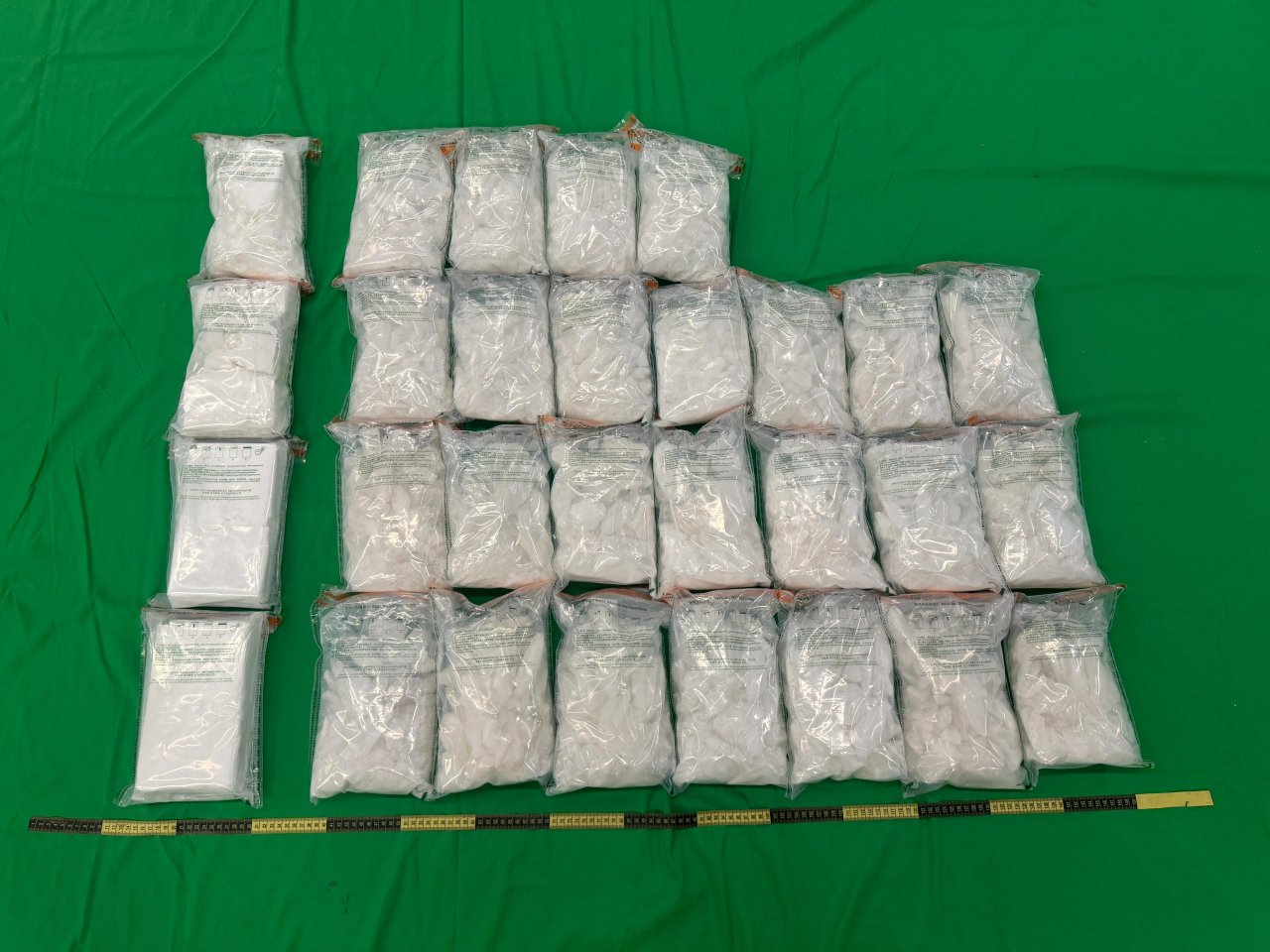 Two arrested and HK$20 million in drugs seized