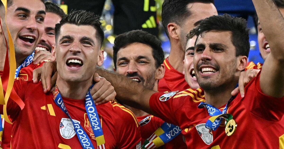 UEFA punish Spain duo Rodri and Alvaro Morata for Gibraltar song in Euro 2024 celebrations