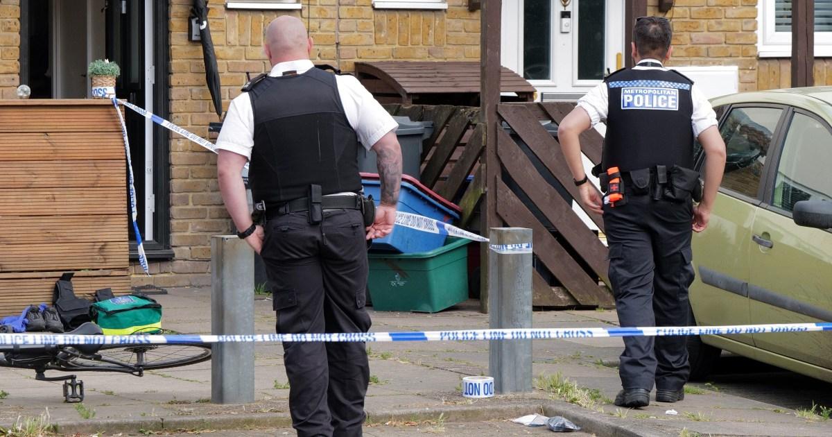 Urgent hunt for knifeman after three stabbed six minutes apart in west London