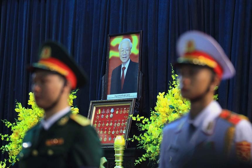 Vietnam begins 2 days of mourning for powerful party chief