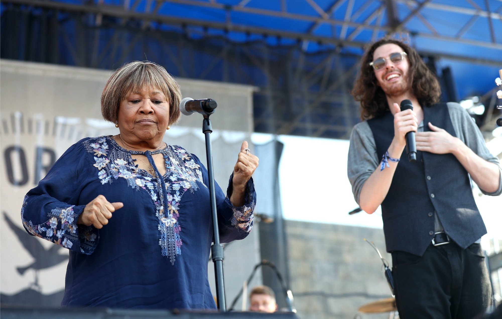 Watch Hozier cover The Band with Mavis Staples, Joan Baez and more at Newport Folk Festival
