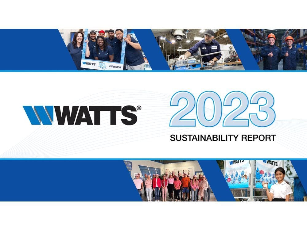 Watts Water Technologies, Inc. Releases its 2023 Sustainability Report