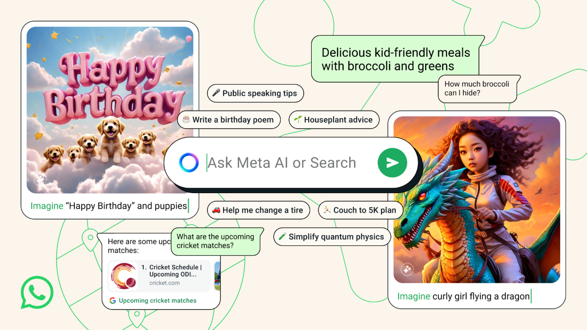 WhatsApp's New Meta AI Feature Will Reportedly Reply to Images and Edit Them